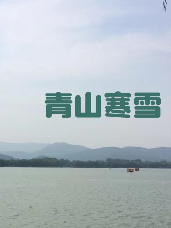 青山白雪